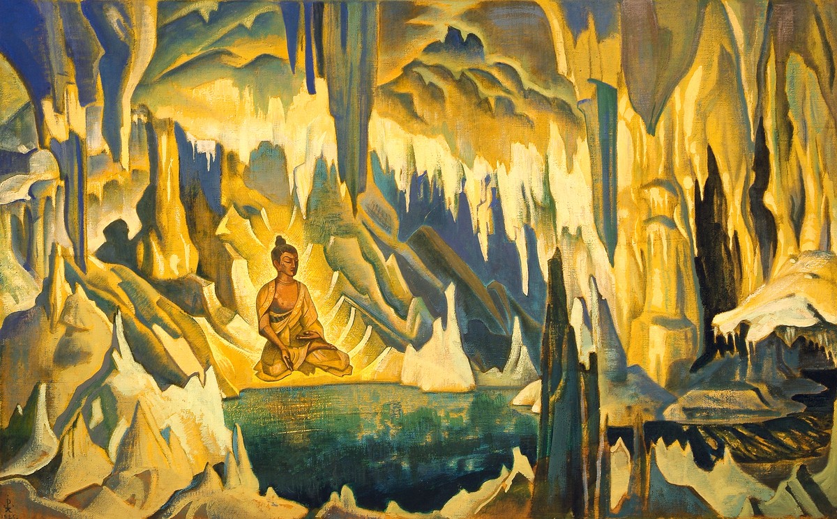 Buddha the Winner by Nicholas Roerich