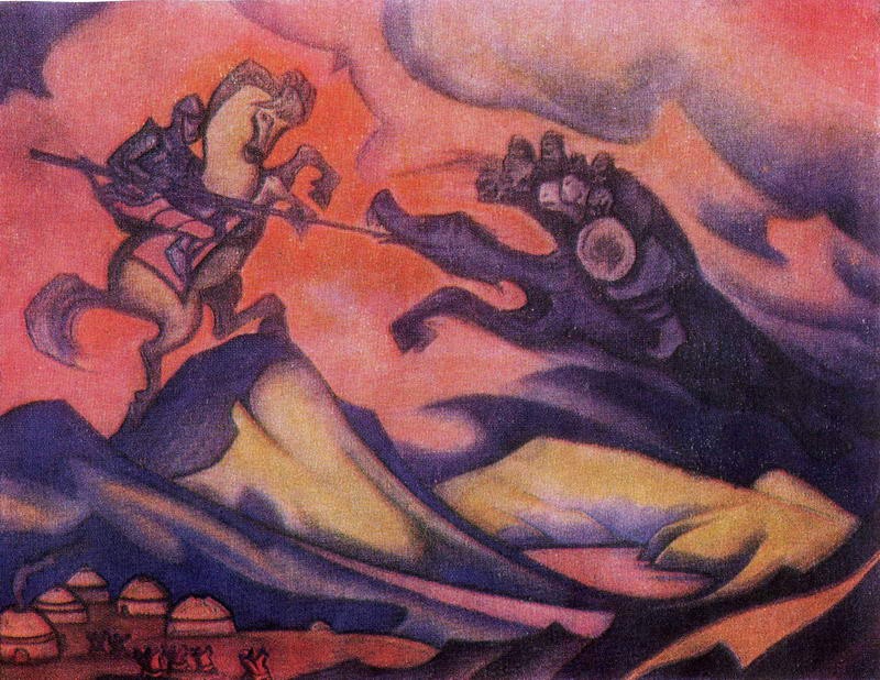 Bum-Erdeni by Nicholas Roerich
