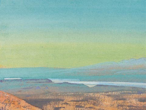 Burein-Gol. Qaidam. by Nicholas Roerich