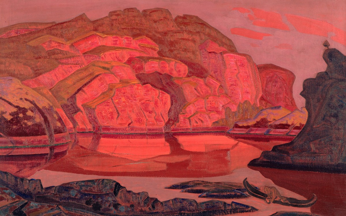 Buried treasures by Nicholas Roerich