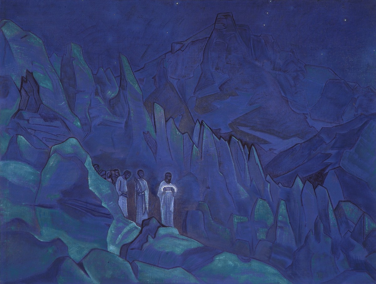 Burning the Darkness by Nicholas Roerich