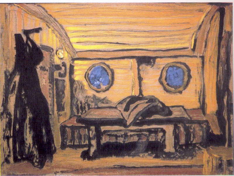 Cabin by Nicholas Roerich