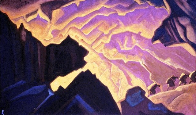 Captors of fire by Nicholas Roerich