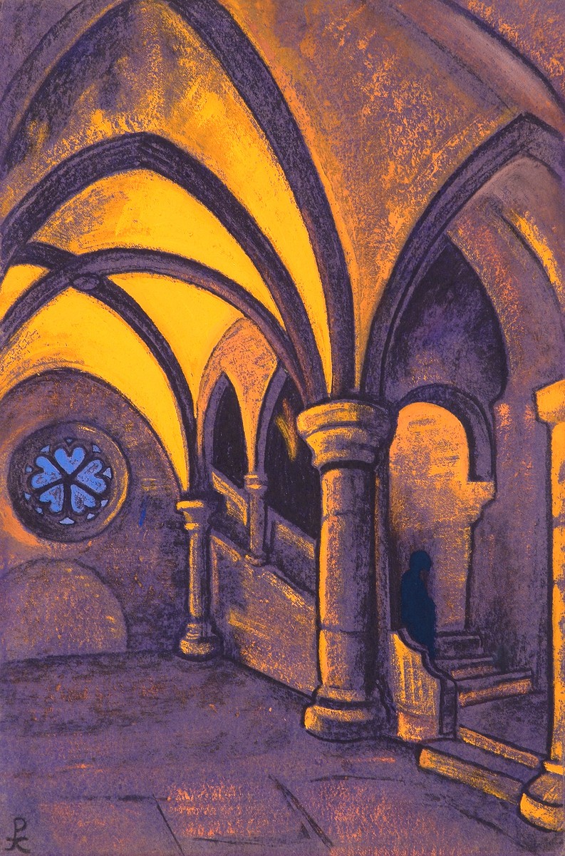 Castle by Nicholas Roerich