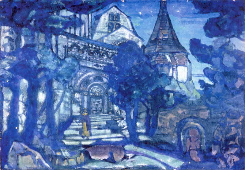 Castle of King Mark by Nicholas Roerich