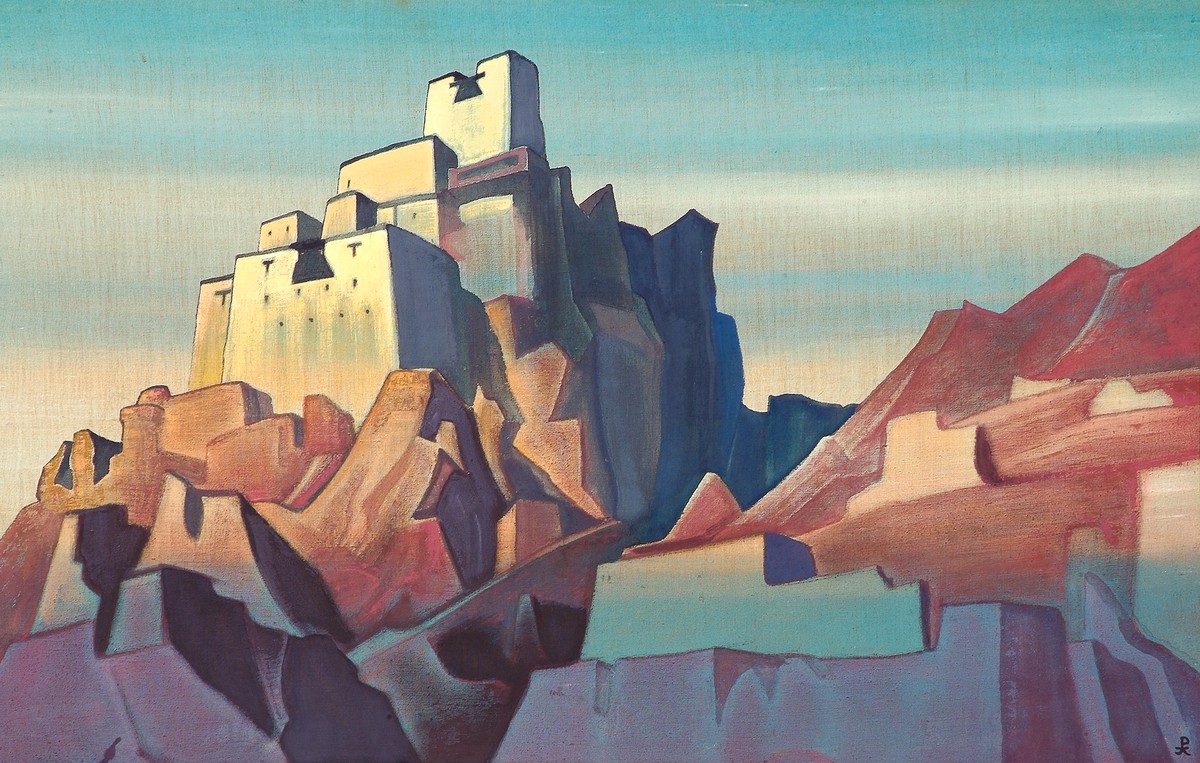 Castle of Ladakh by Nicholas Roerich