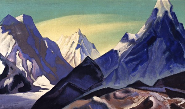 Central Himalayas by Nicholas Roerich