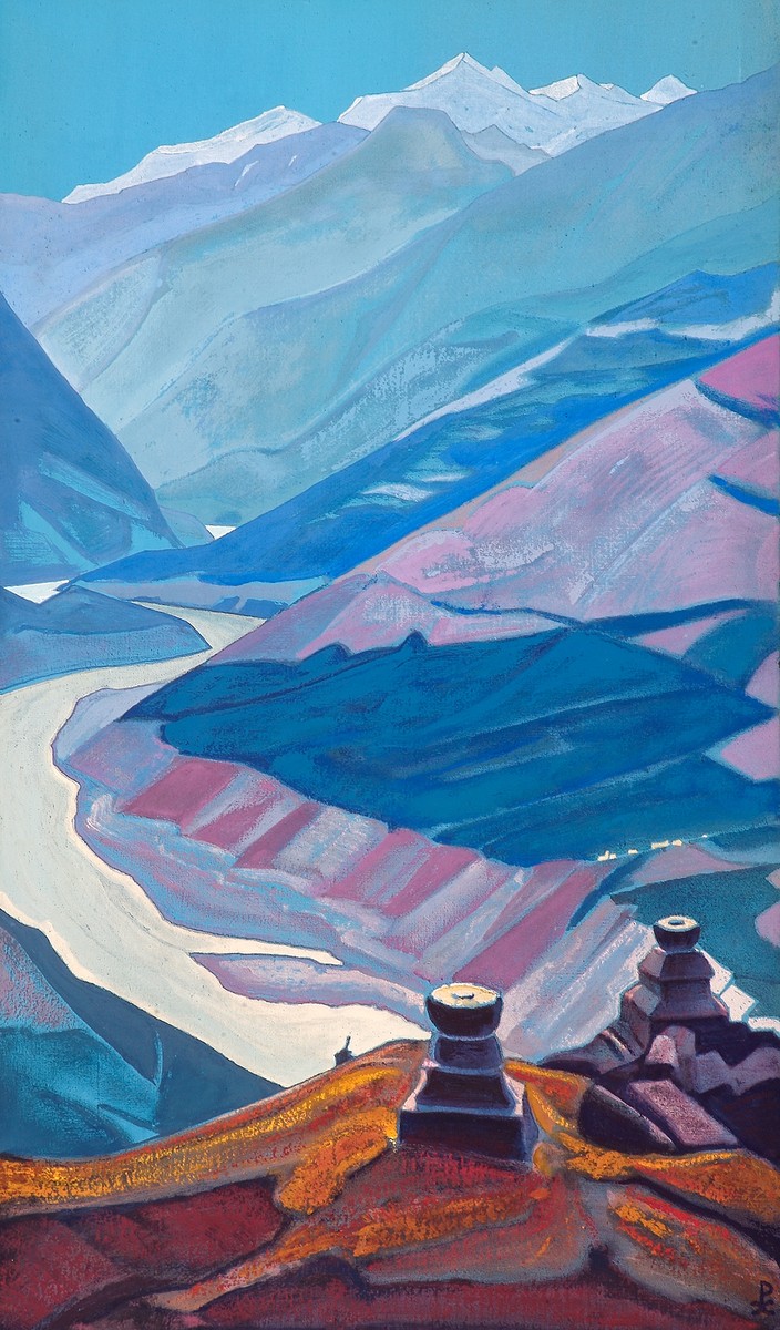 Chandra-Bhaga (Path to Triloknath) by Nicholas Roerich