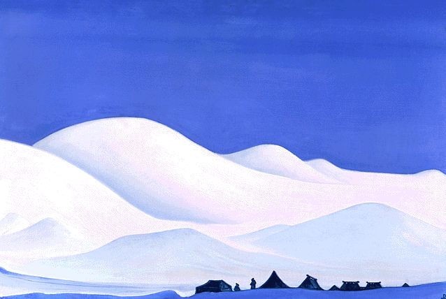 Chan-Thang. Northern Tibet. by Nicholas Roerich