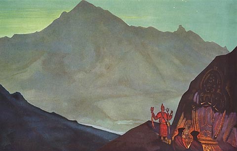 Chenrezig by Nicholas Roerich