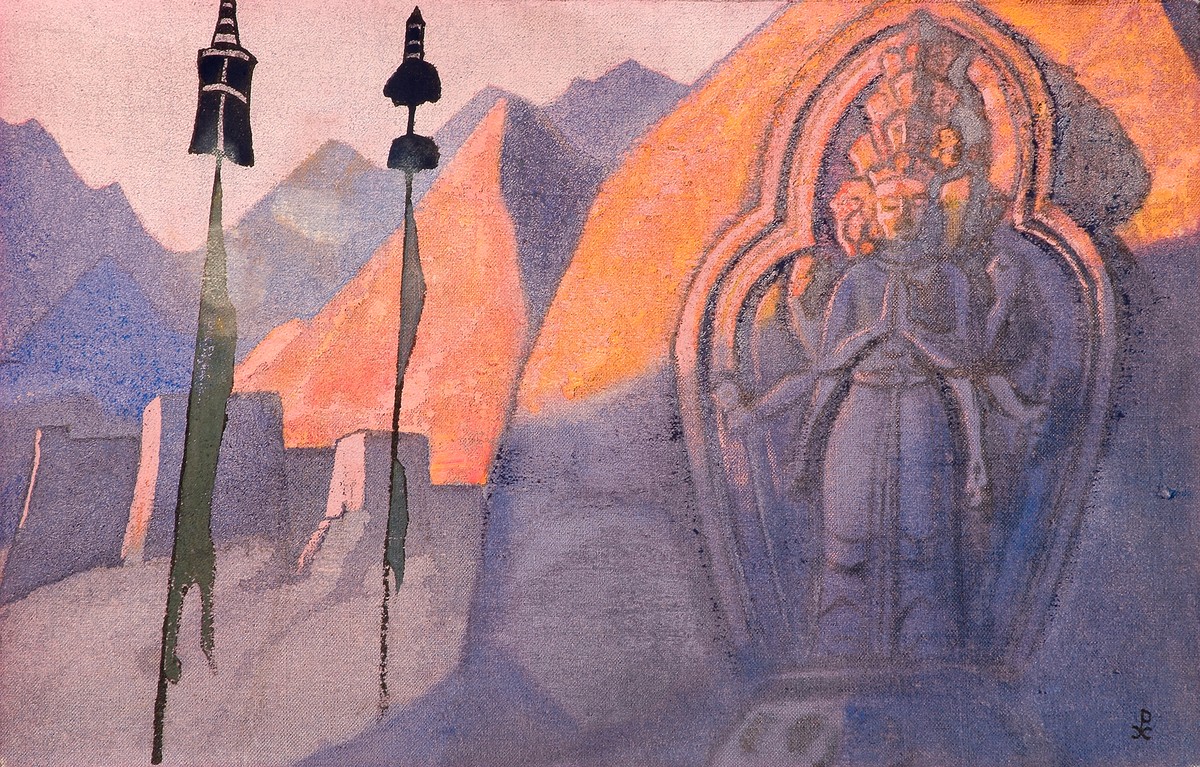Chenrezig by Nicholas Roerich