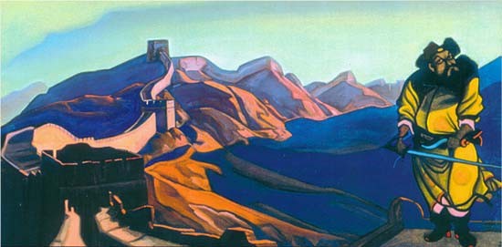 China's heroics by Nicholas Roerich