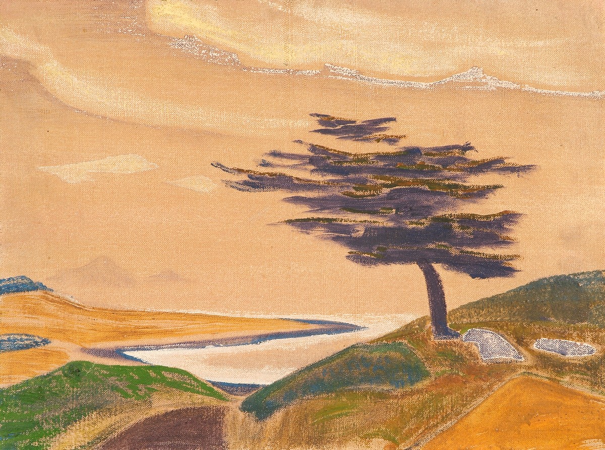 Coast Ledenets by Nicholas Roerich