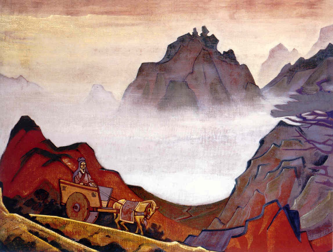 Confucius the fair by Nicholas Roerich