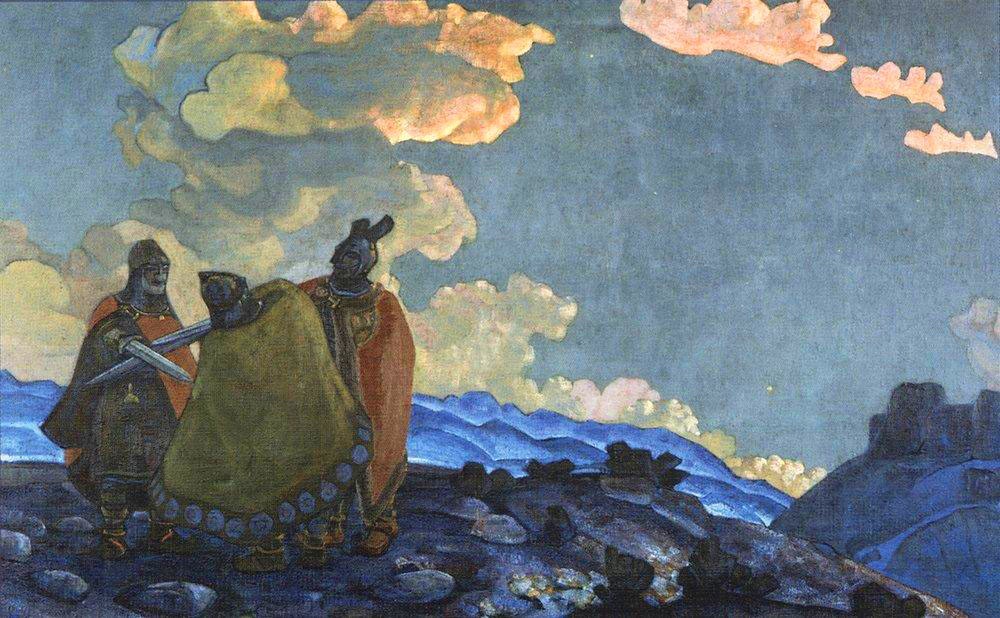 Crowns by Nicholas Roerich