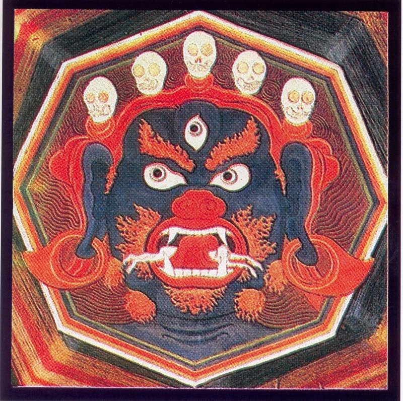 Dharmapala Mahākāla by Nicholas Roerich