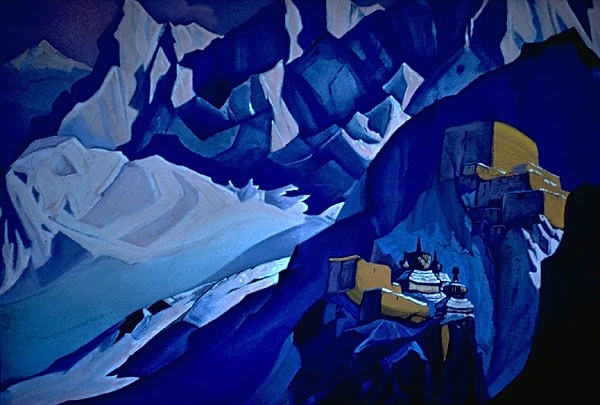 Eagle's nest by Nicholas Roerich