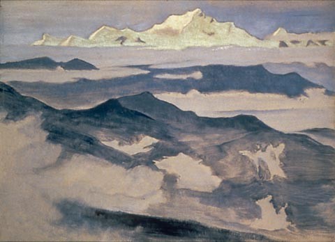 Evening by Nicholas Roerich
