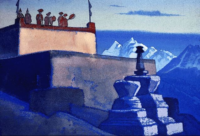 Evening Call by Nicholas Roerich