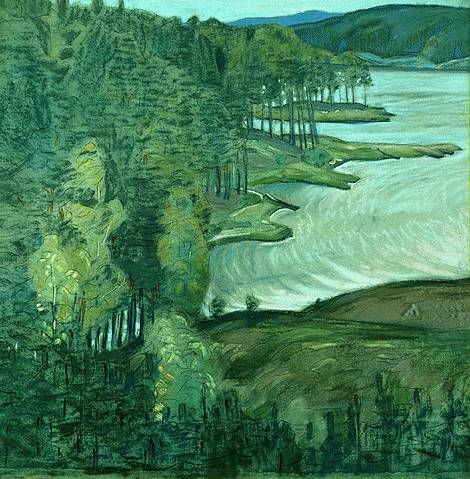 Finland. Punky Harju. by Nicholas Roerich