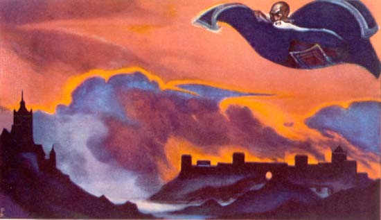 Flying Carpet by Nicholas Roerich