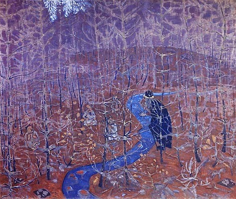 Forest people by Nicholas Roerich