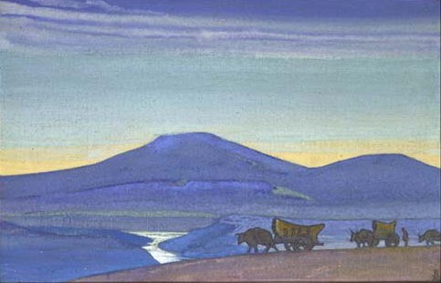 Gansu by Nicholas Roerich