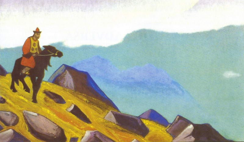 Genghis Khan by Nicholas Roerich