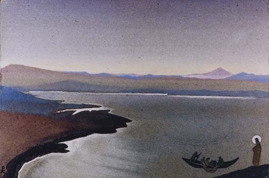 Gennesaret fishing by Nicholas Roerich