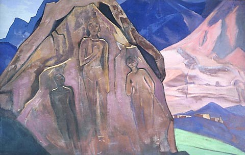 Giants of Lahaul by Nicholas Roerich