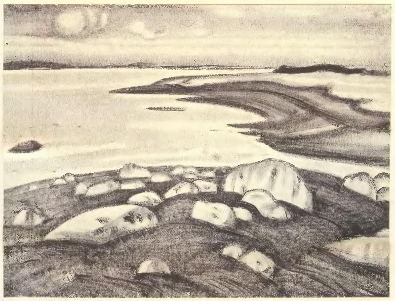 Giant's tomb by Nicholas Roerich