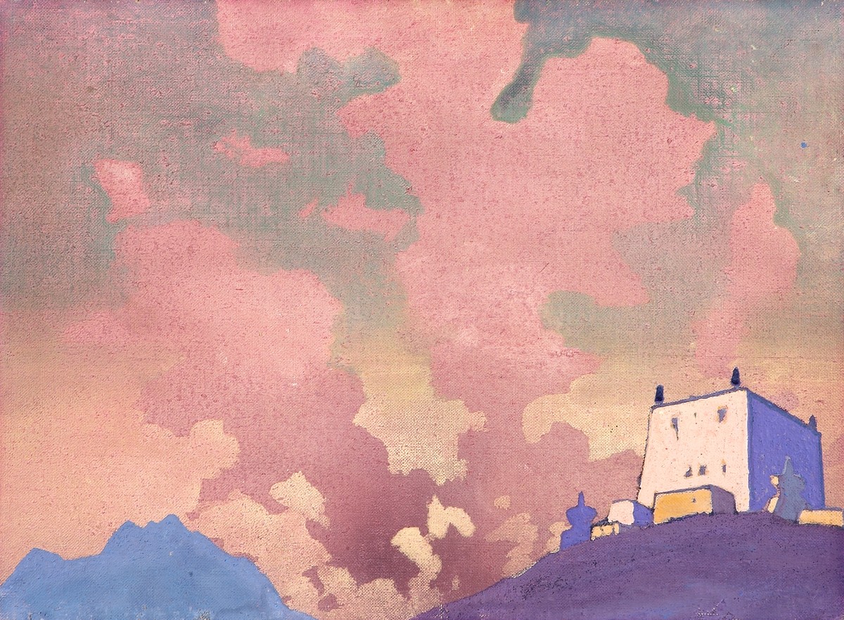 Gompa by Nicholas Roerich