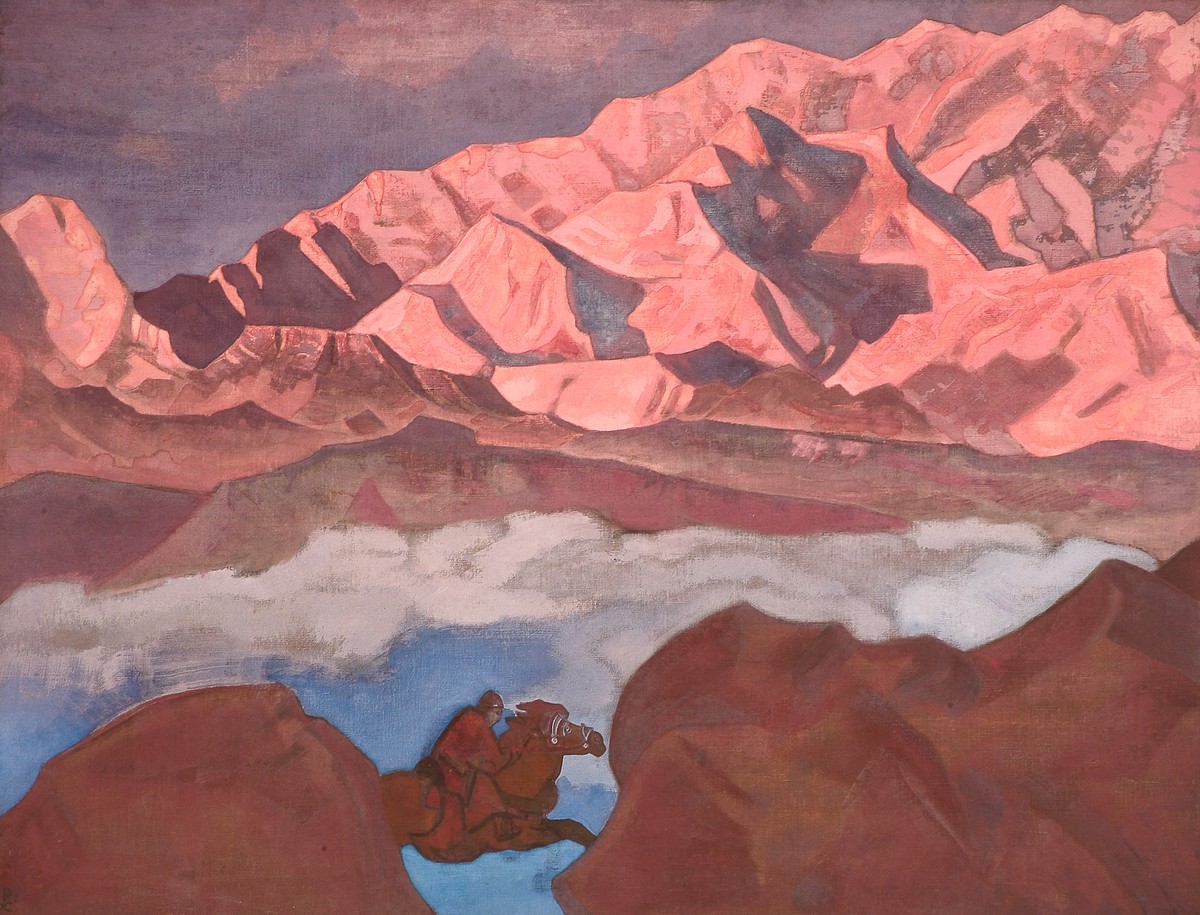 He who hastens by Nicholas Roerich