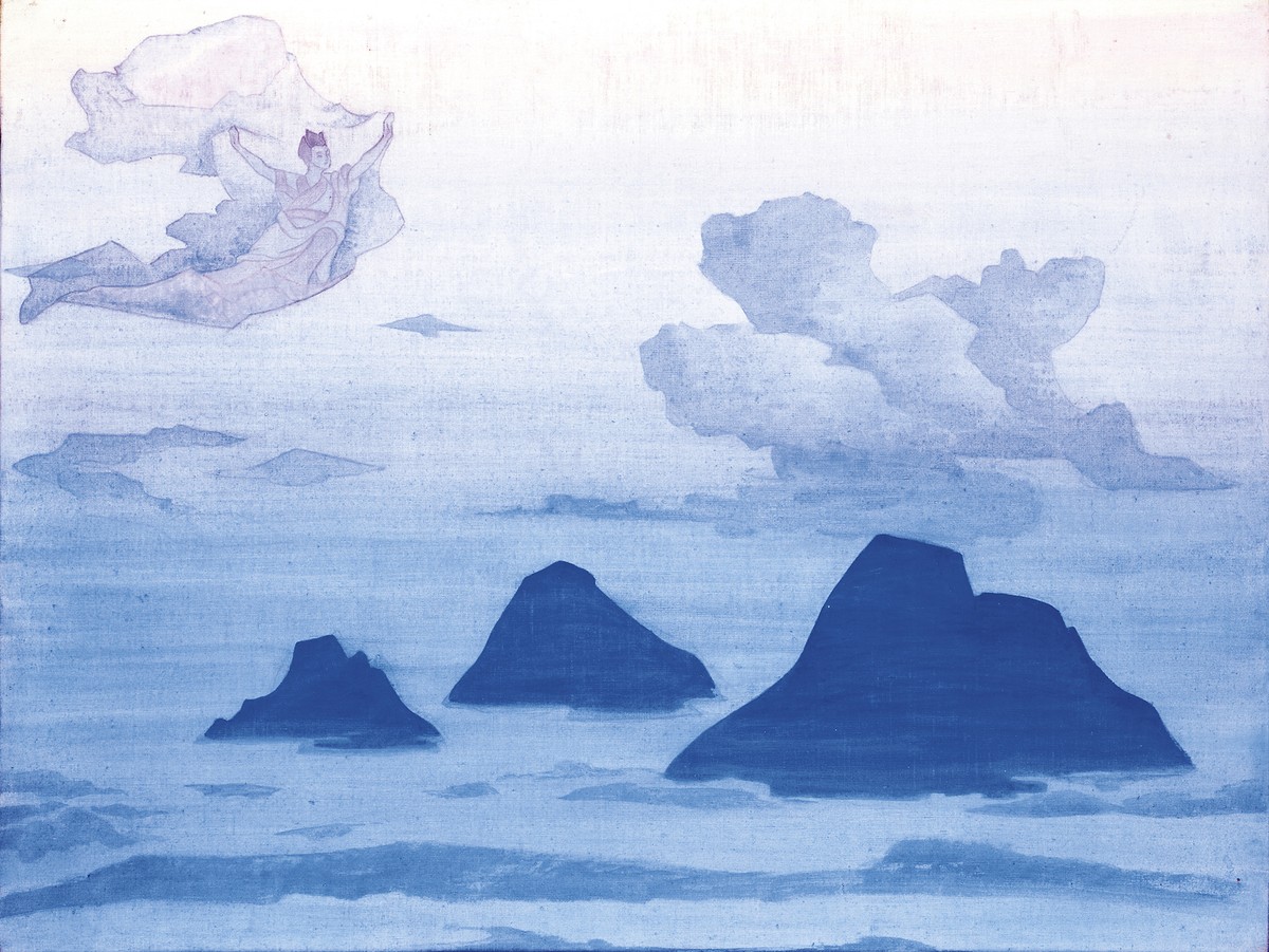 Higher than mountains by Nicholas Roerich