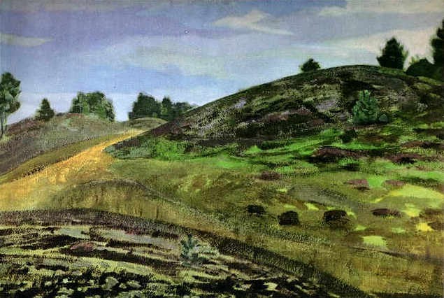 Hills by Nicholas Roerich