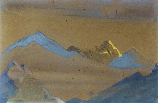 Himalayan Landscape by Nicholas Roerich