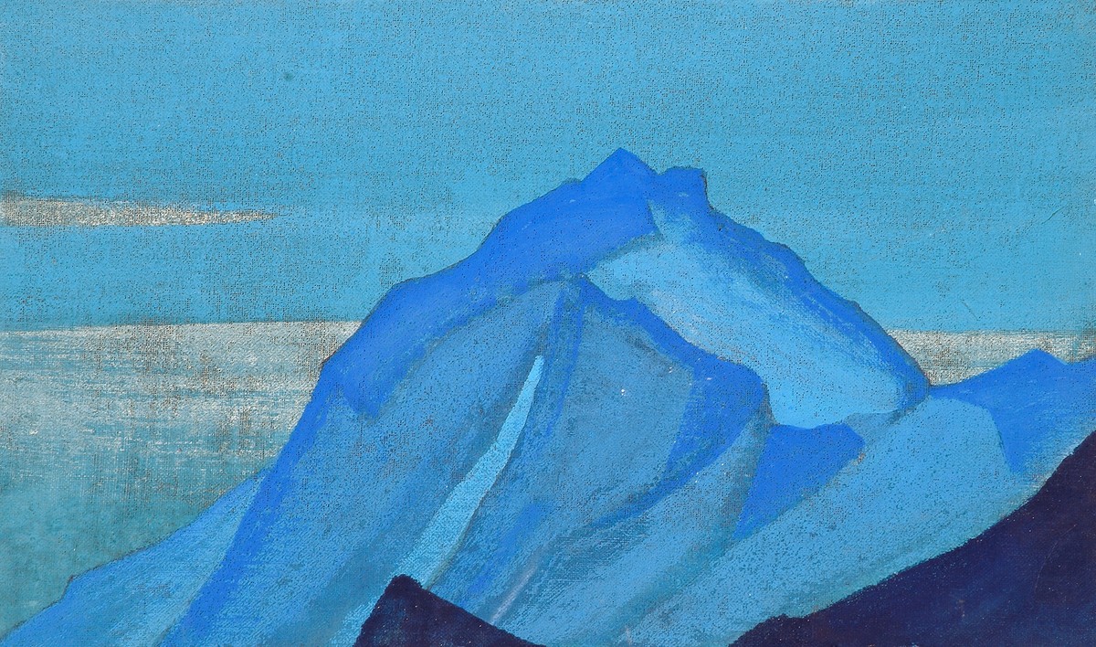 Himalayas (study) by Nicholas Roerich