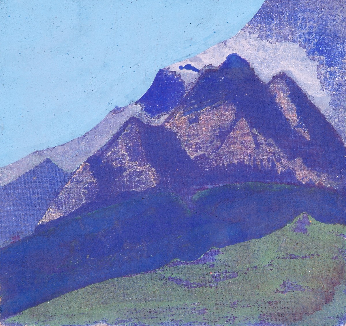 Himalayas (study) by Nicholas Roerich