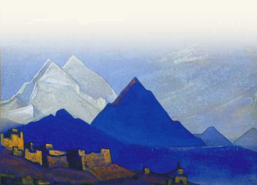 Himalayas. Ladakh. by Nicholas Roerich