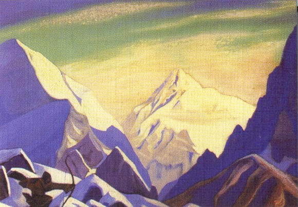Hunting by Nicholas Roerich
