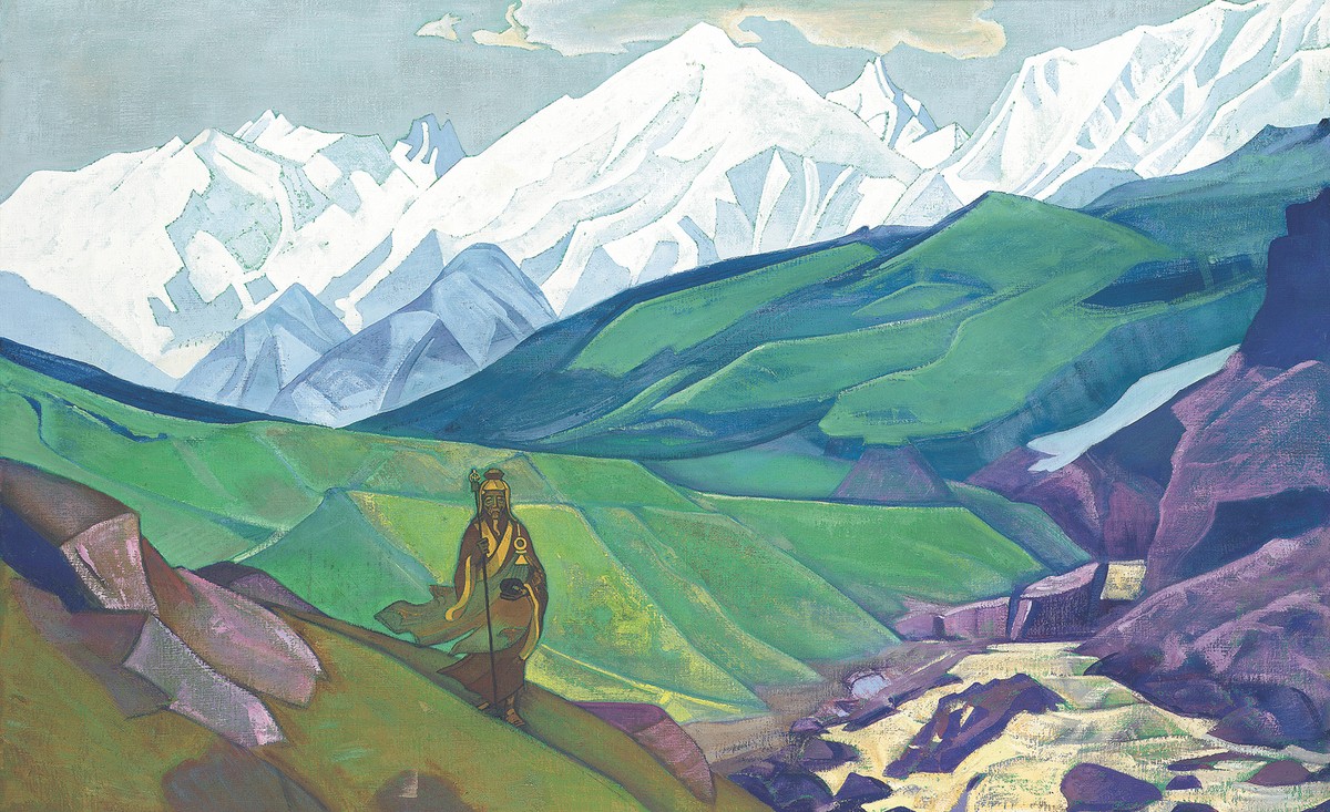Ienno-Guio-Dia - friend of travelers by Nicholas Roerich