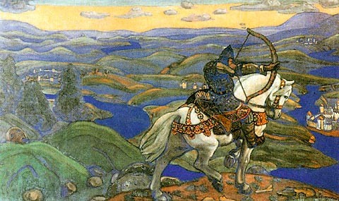 Ilya Muromets by Nicholas Roerich