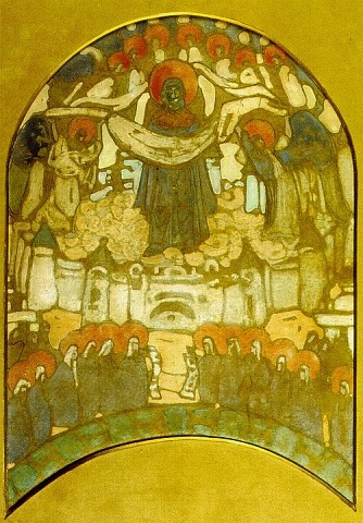 Intercession of the Theotokos by Nicholas Roerich