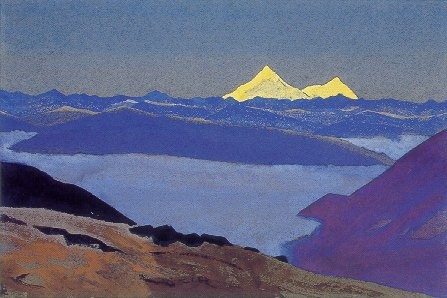Jelep La, Tibetan Frontier by Nicholas Roerich