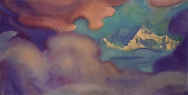 Kangchenjunga. Citadel. by Nicholas Roerich