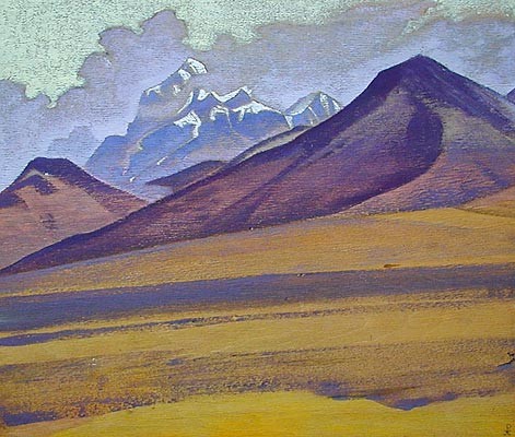 Karakoram ridge by Nicholas Roerich