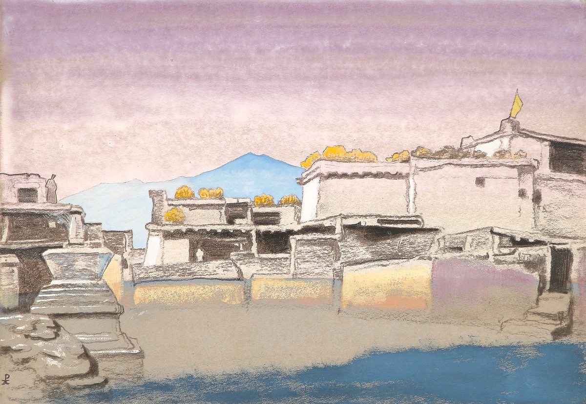 Kardang (study) by Nicholas Roerich