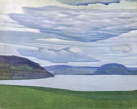 Karelian landscape by Nicholas Roerich