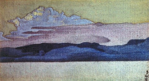 Karelian study by Nicholas Roerich