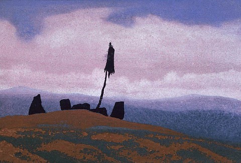 Khan's grave by Nicholas Roerich